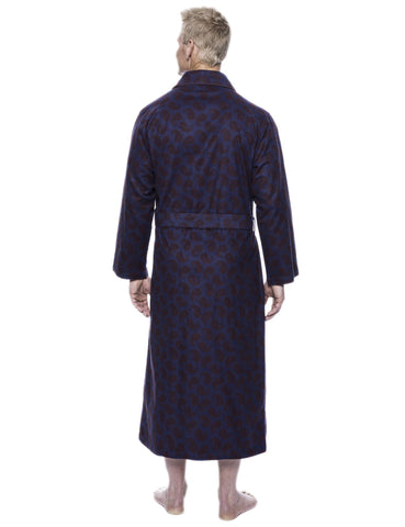 Paisley Navy/Brown