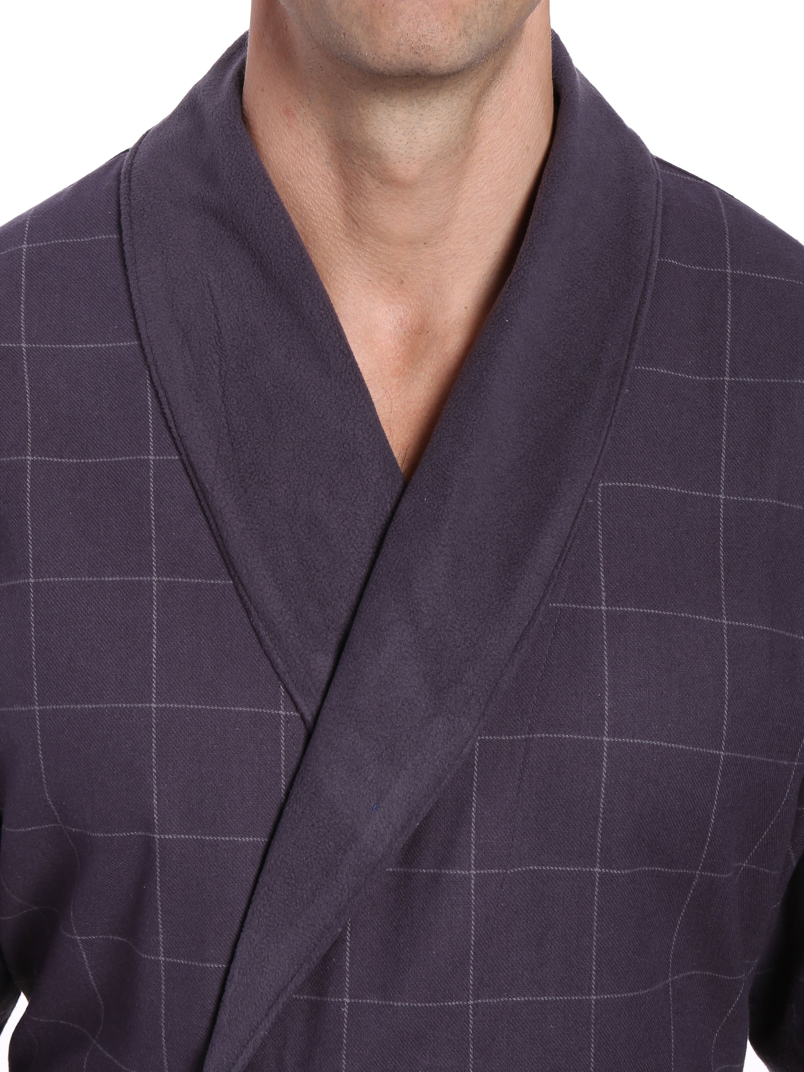 Checks Charcoal-Black