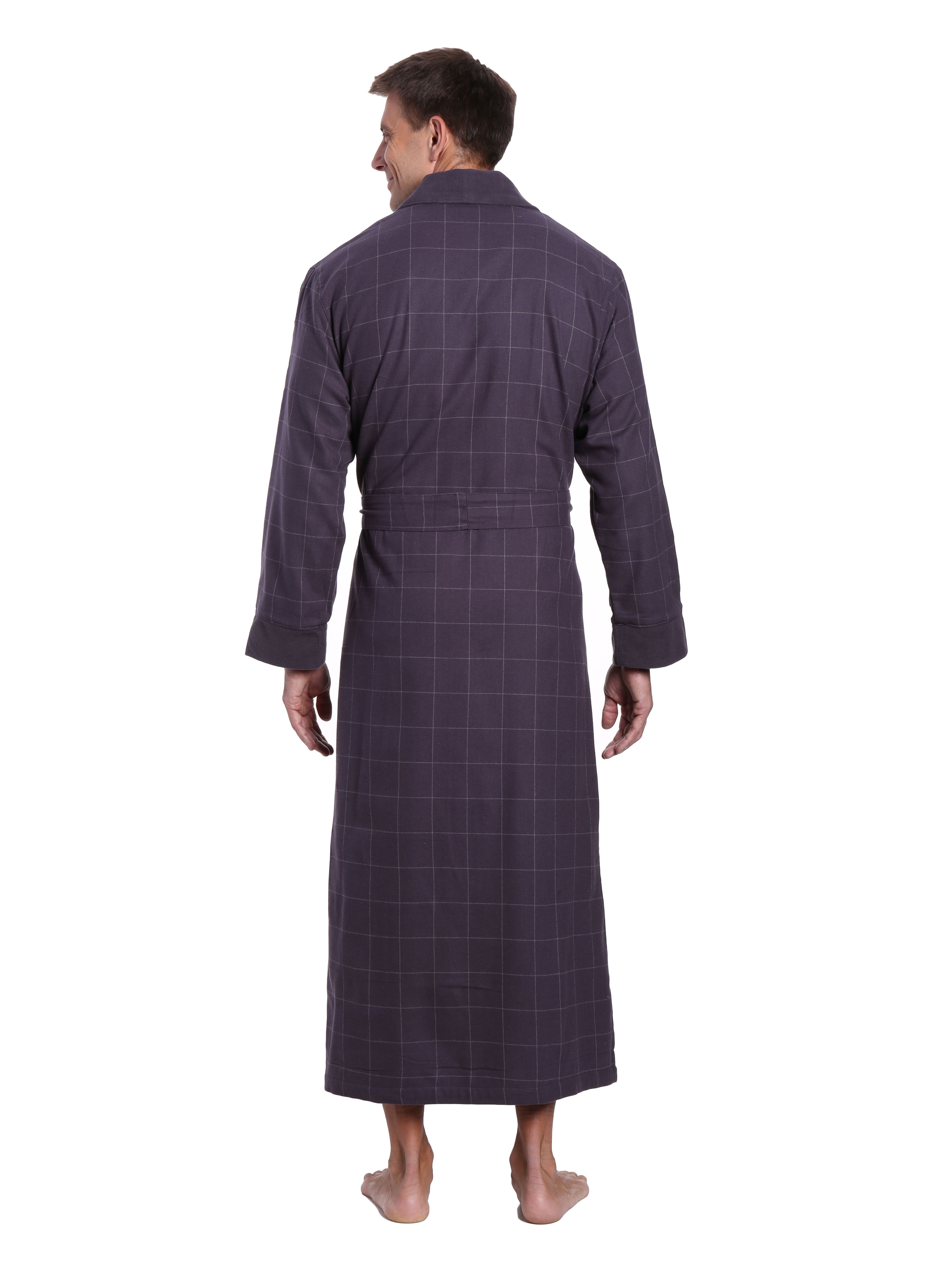 Checks Charcoal-Black